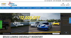 Desktop Screenshot of brucelowriechevrolet.com